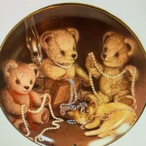 Franklin Mint Collectible Plate Little Treasures‎ by Sue Willis Multi Collector